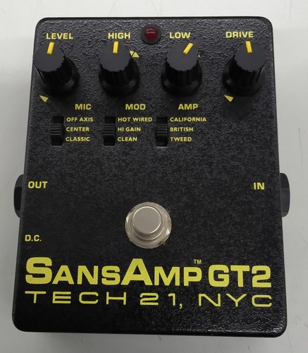 Tech21 sansamp gt2 - gt2, effector
